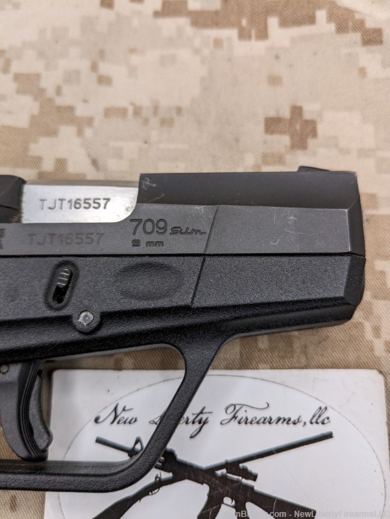 Taurus PT-709 Slim 9MM Pistol USED 1-7rd, Evidence Tag on Box-img-10