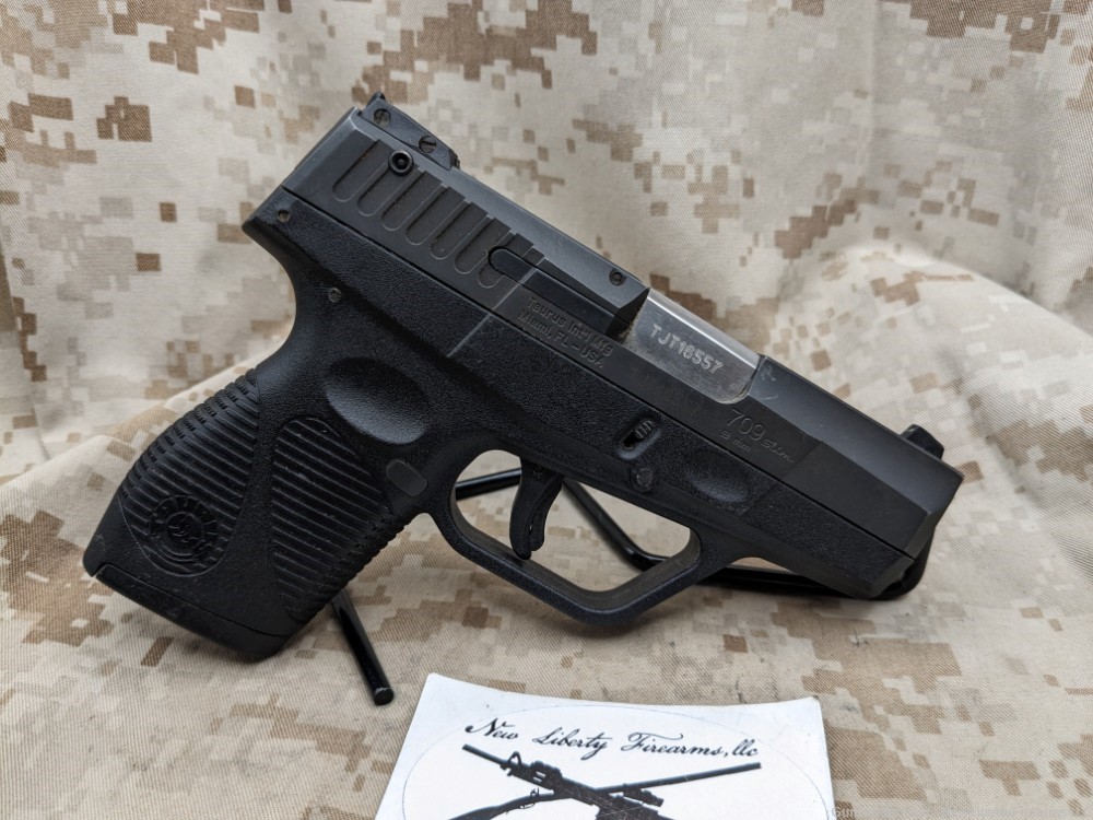 Taurus PT-709 Slim 9MM Pistol USED 1-7rd, Evidence Tag on Box-img-2