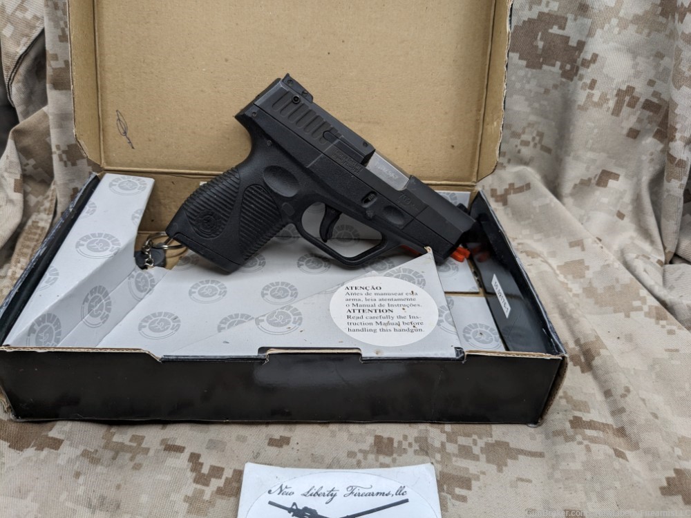 Taurus PT-709 Slim 9MM Pistol USED 1-7rd, Evidence Tag on Box-img-3