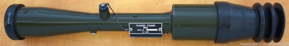 Excellent U.S. M120 Telescopic Sight M139 Cannon M114 PC Cased Boresighter-img-1