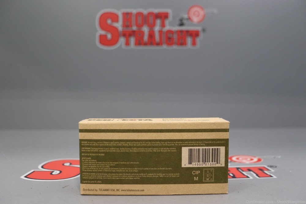 Lot o' 100-rounds TulAmmo Perfecta 9mm Luger 115gr FMJ Ammunition-img-4