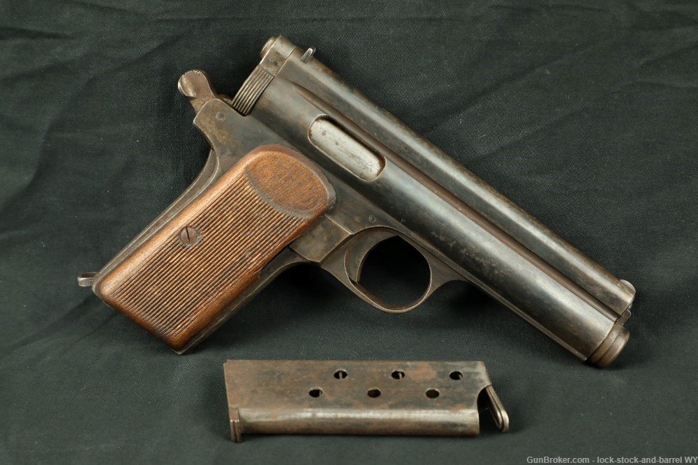 F.E.G. Hungarian Frommer Stop 7.65mm/.32 ACP Semi-Automatic Pistol 1921 C&R-img-2