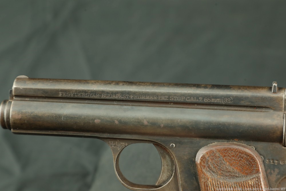 F.E.G. Hungarian Frommer Stop 7.65mm/.32 ACP Semi-Automatic Pistol 1921 C&R-img-15