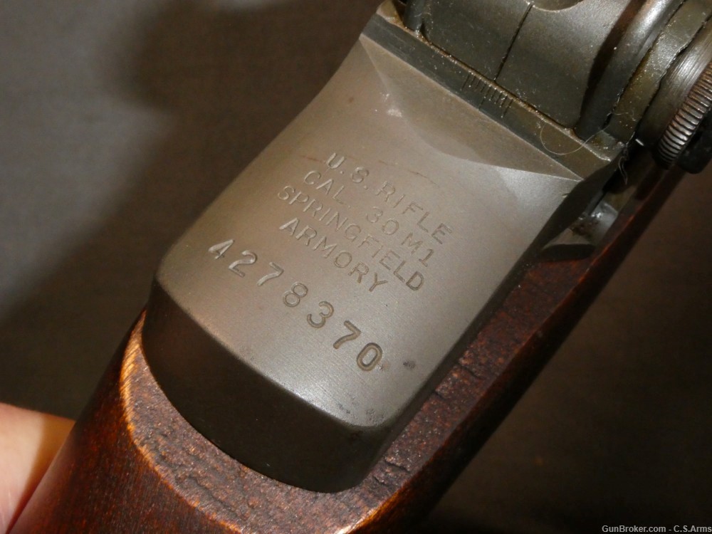 Springfield U.S. M1 Garand Rifle, .30-06-img-13