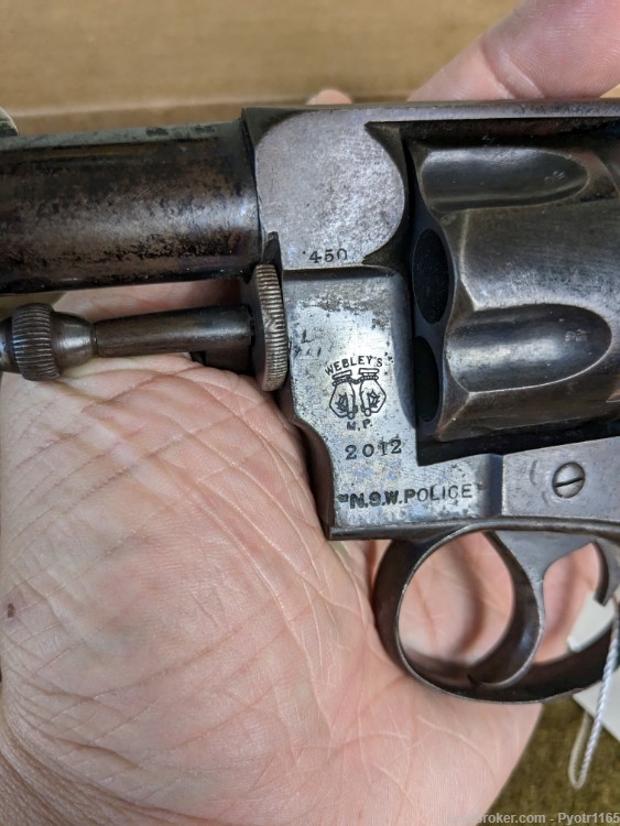 Royal Irish Constabulary Model P. Webley & Son Revolver, New South Wales-img-3