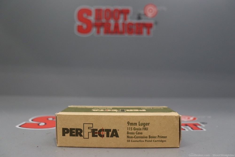 Lot o' 100-rounds TulAmmo Perfecta 9mm Luger 115gr FMJ Ammunition-img-3