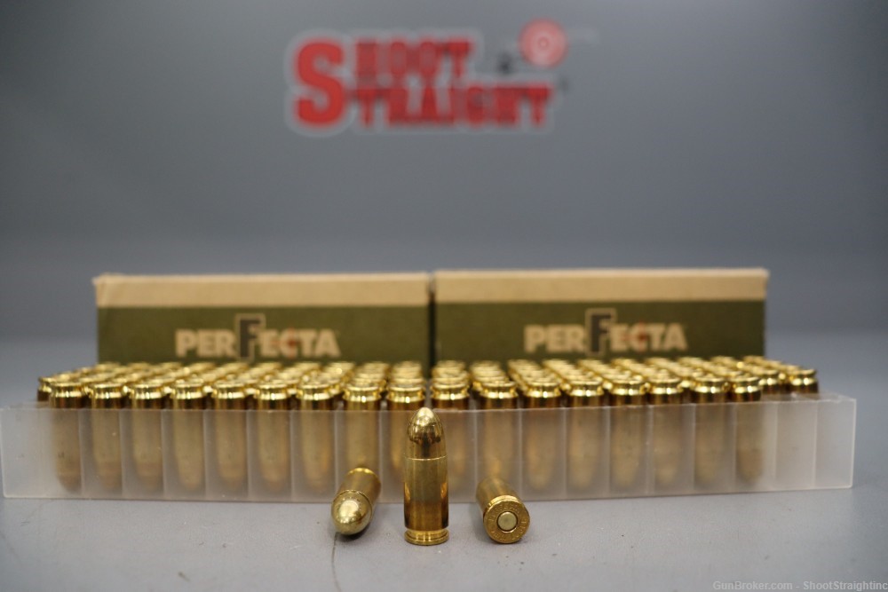 Lot o' 100-rounds TulAmmo Perfecta 9mm Luger 115gr FMJ Ammunition-img-6