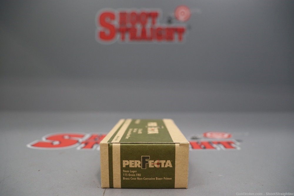Lot o' 100-rounds TulAmmo Perfecta 9mm Luger 115gr FMJ Ammunition-img-2