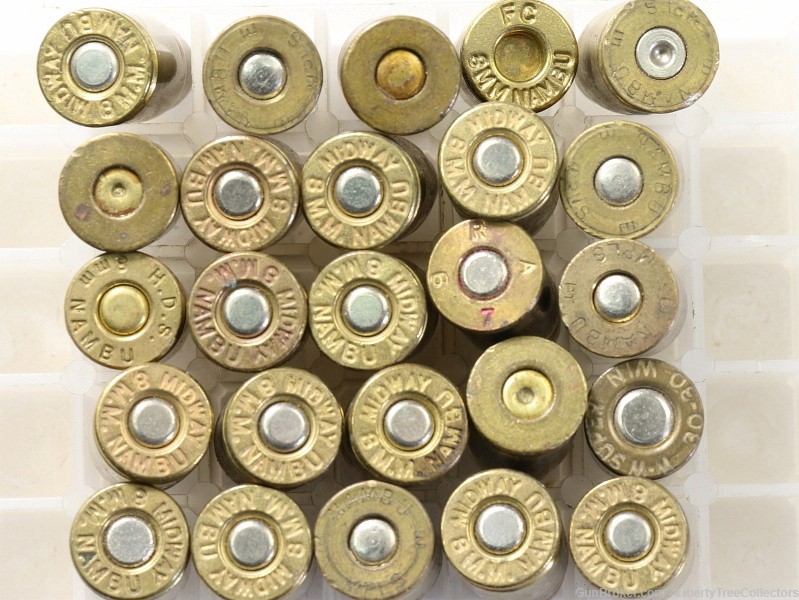 Japanese 8mm Nambu Mixed Commercial Ammunition Lot -img-3