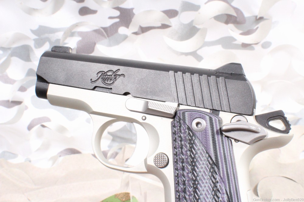 Kimber Micro Carry Advocate 380 Auto with Purple G10 Grips-img-4