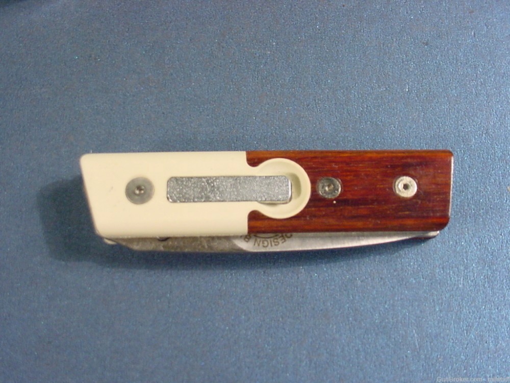 Rocky Enterprises California Lock Back Knife New in Box Ivory/ Cocobolo-img-1