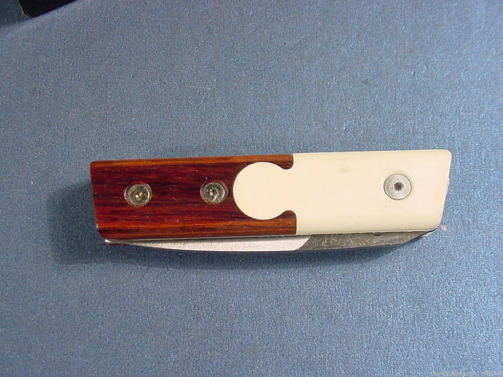 Rocky Enterprises California Lock Back Knife New in Box Ivory/ Cocobolo-img-2