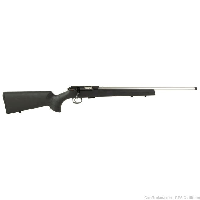 CZ 457 AMERICAN BLACK / STAINLESS .22 LR - Factory New-img-0