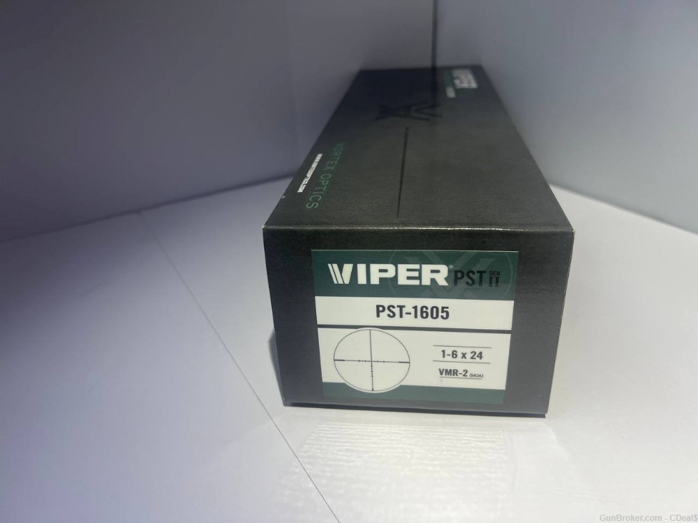 Vortex Viper PST - 1605 Gen II 1-6x24mm VMR-2 MOA Optics Riflescope-img-4