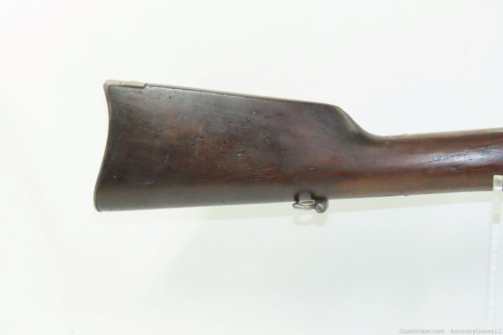 RARE Civil War COLT M1855 .56 Percussion “Root” Sidehammer REVOLVING RIFLE -img-2