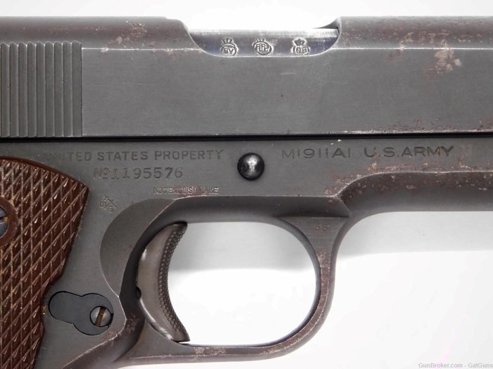 Colt M1911A1 U.S. ARMY, MFD 1943, .45 ACP-img-8