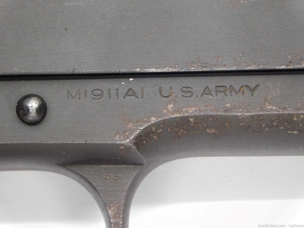 Colt M1911A1 U.S. ARMY, MFD 1943, .45 ACP-img-4