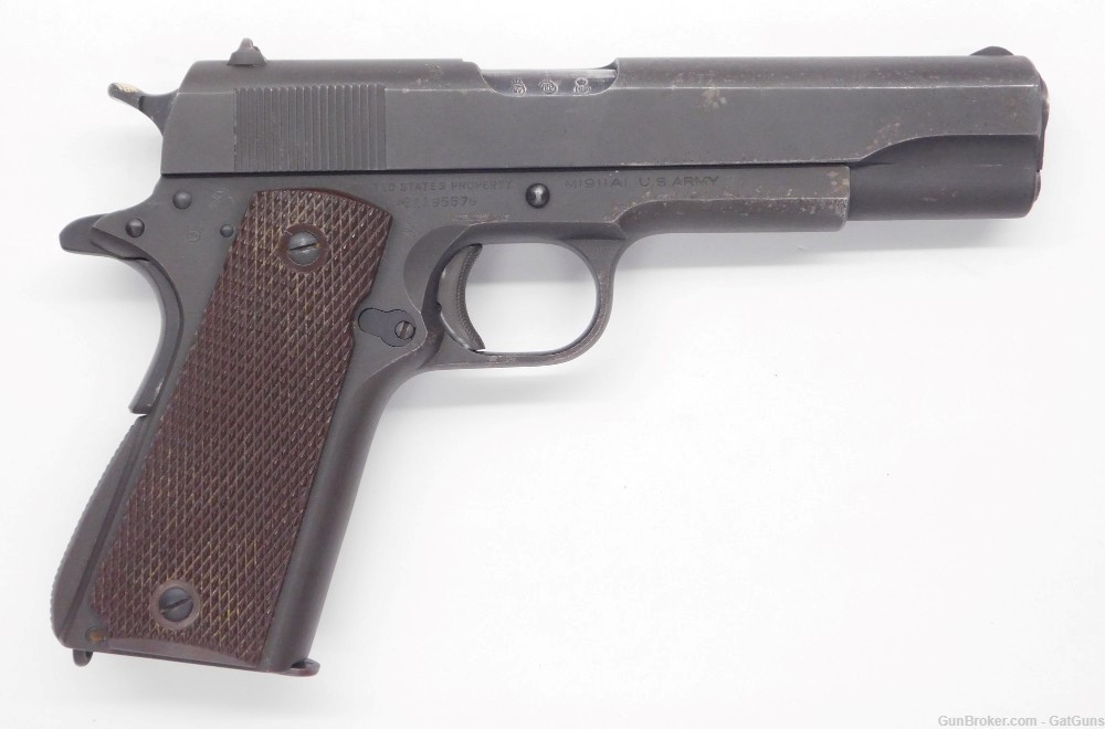 Colt M1911A1 U.S. ARMY, MFD 1943, .45 ACP-img-1