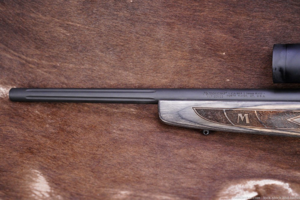 Mossberg MVP 5.56mm NATO 18.5" Fluted Barrel Bolt Action Matte Black Rifle-img-10