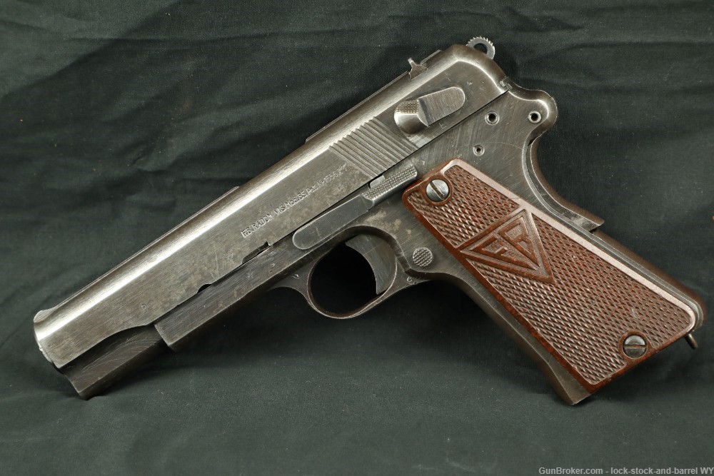 German WWII F.B. Radom Polish VIS Model 1935 P.35 (p) 9mm Semi-Auto Pistol-img-5