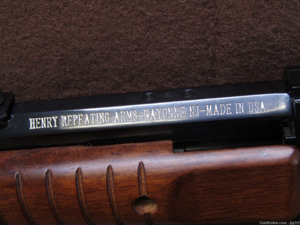 Henry Repeating Arms H003T 22 S/L/LR Pump Action Rifle Very Good Condition-img-14