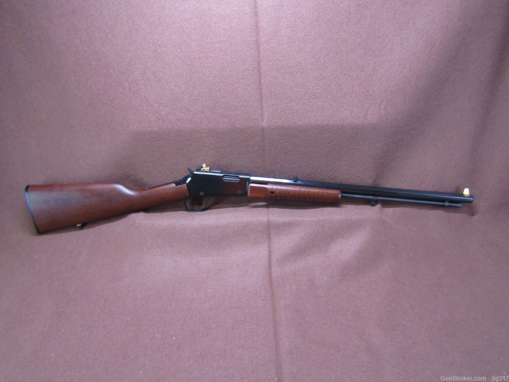Henry Repeating Arms H003T 22 S/L/LR Pump Action Rifle Very Good Condition-img-0