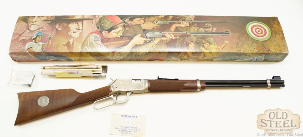 Winchester 9422 BSA Commemorative Rifle .22LR 75 Year Anniversary-img-0