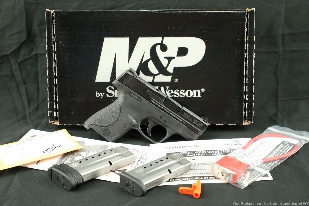 Smith & Wesson M&P 9 Shield 9mm 3” Semi-Auto Pistol w/ Original Box-img-2