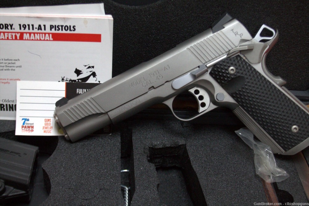 Springfield 1911 TRP A1 .45 ACP loaded tactical like kimber colt sig -img-0