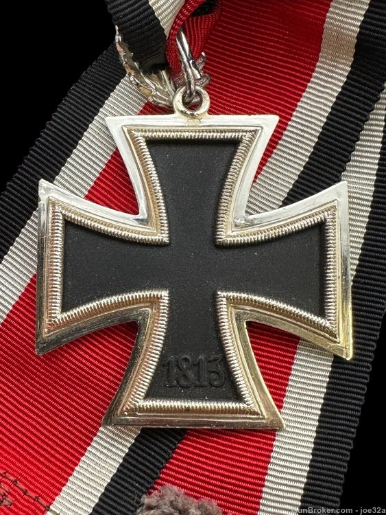 WW2 German Knights Cross with Oak Leaves medal WWII “800” KC badge uniform -img-8