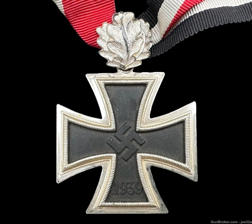 WW2 German Knights Cross with Oak Leaves medal WWII “800” KC badge uniform -img-2