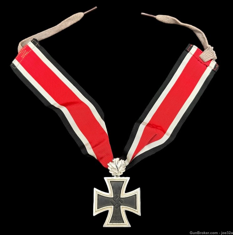 WW2 German Knights Cross with Oak Leaves medal WWII “800” KC badge uniform -img-1