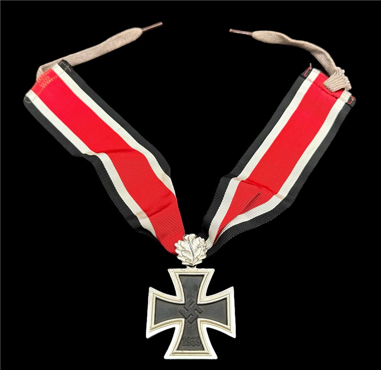 WW2 German Knights Cross with Oak Leaves medal WWII “800” KC badge uniform -img-11