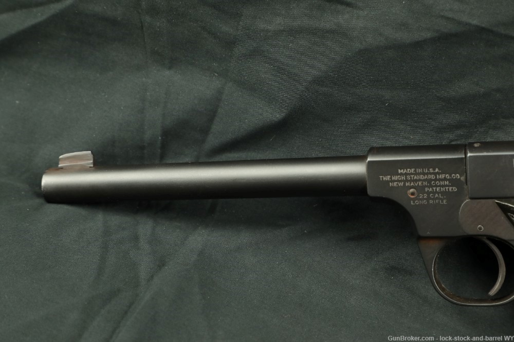 High Standard New Haven 6 3/4" Model "B" .22 LR Semi-Auto Pistol, 1937 C&R-img-6