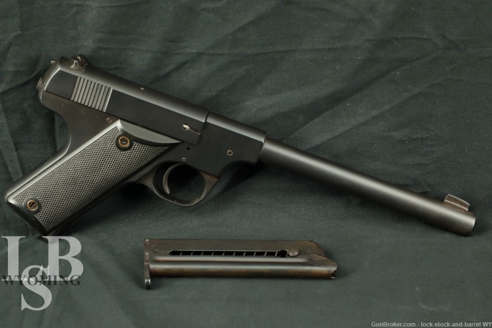 High Standard New Haven 6 3/4" Model "B" .22 LR Semi-Auto Pistol, 1937 C&R-img-0