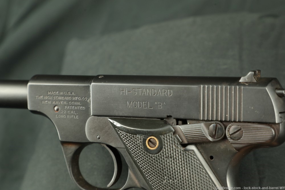 High Standard New Haven 6 3/4" Model "B" .22 LR Semi-Auto Pistol, 1937 C&R-img-17