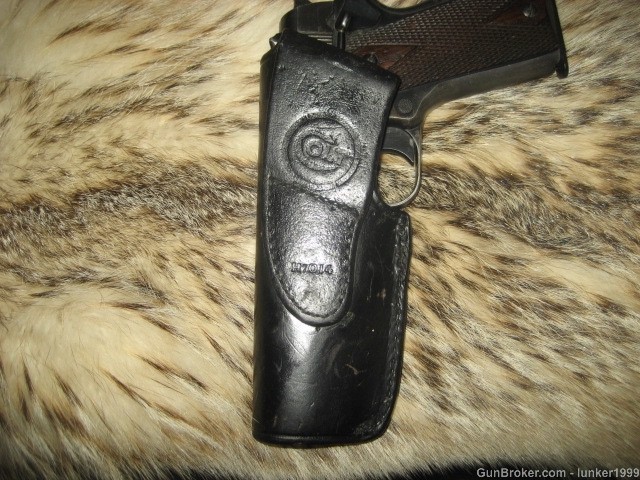 ORIGINAL COLT STAMPED SPEED HOLSTER FULL SIZE 1911 GOV'T .45 !!-img-1