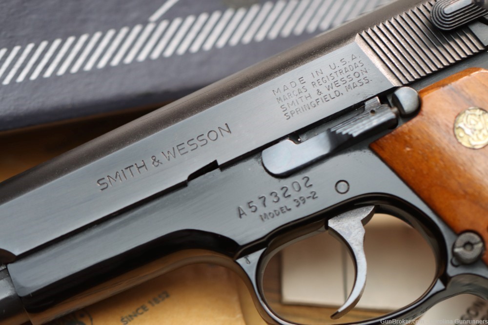 Smith & Wesson Model 39-2 Semi-Auto Blued S&W 39 4" -img-2