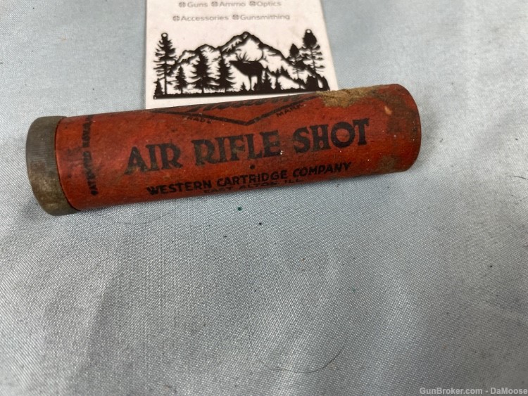 Antique Western (Winchester) Air Rifle Shot Tube / Shell NEAT! -img-1