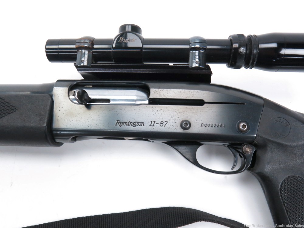 Remington 11-87 LEFT Handed 12GA 21" Semi-Auto Shotgun w/ Scope & Sling-img-11