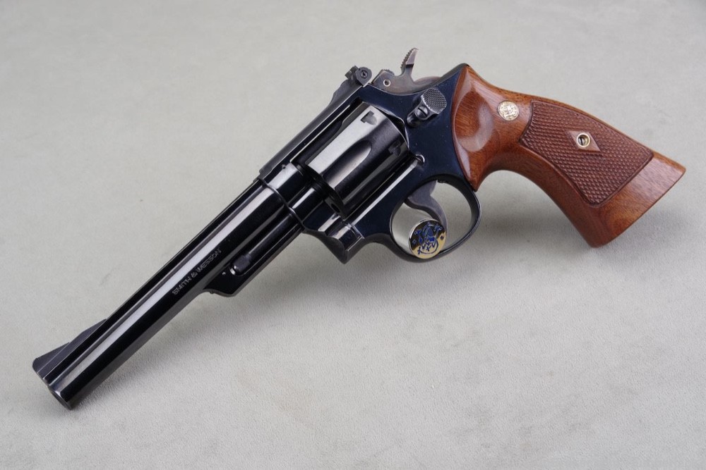 1961 Smith & Wesson Model 53 Jet .22 Magnum 5 3/4'' Blue NIB-img-36