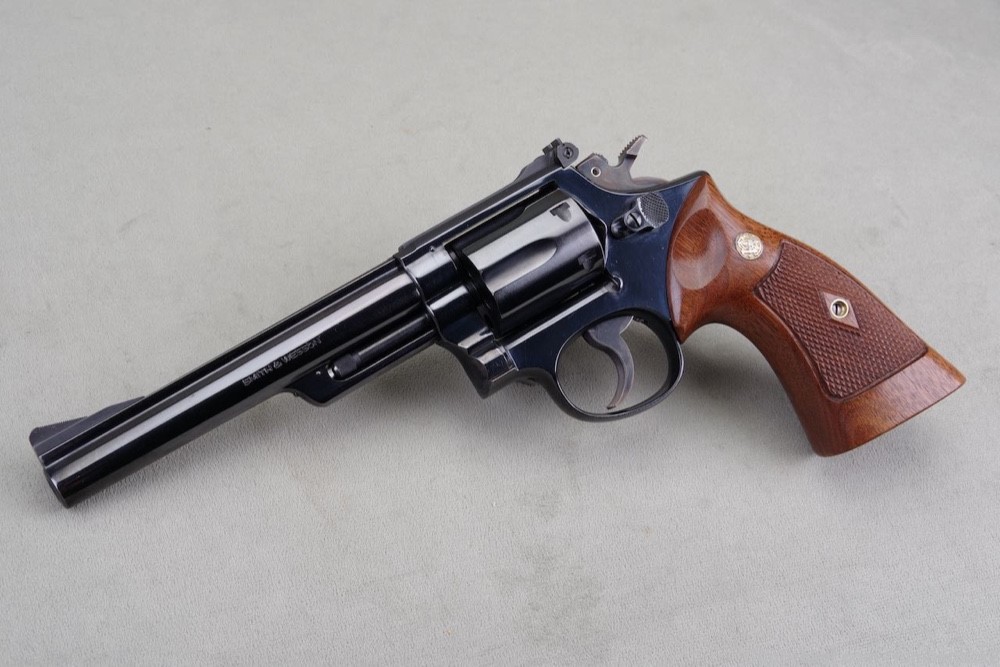 1961 Smith & Wesson Model 53 Jet .22 Magnum 5 3/4'' Blue NIB-img-8