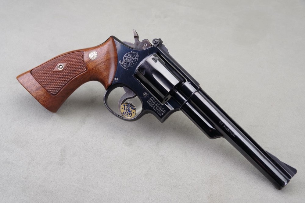 1961 Smith & Wesson Model 53 Jet .22 Magnum 5 3/4'' Blue NIB-img-35