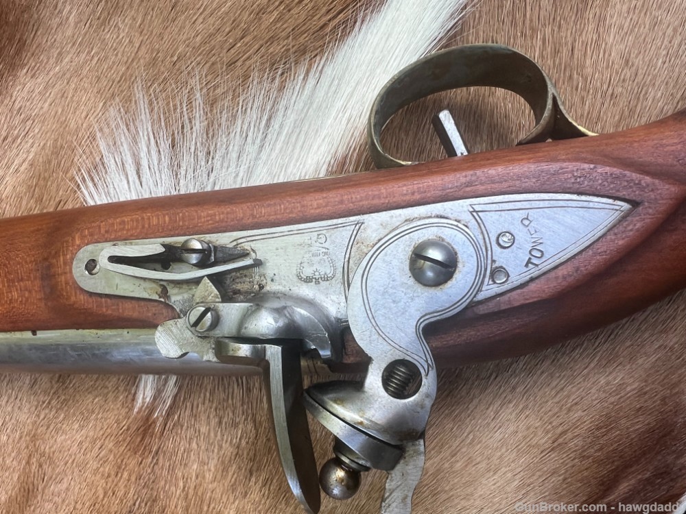 Brown Bess Flintlock Pistol by Miroku 69 caliber NIB Rare find -img-1
