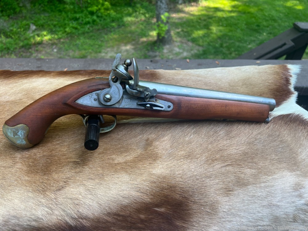 Brown Bess Flintlock Pistol by Miroku 69 caliber NIB Rare find -img-3