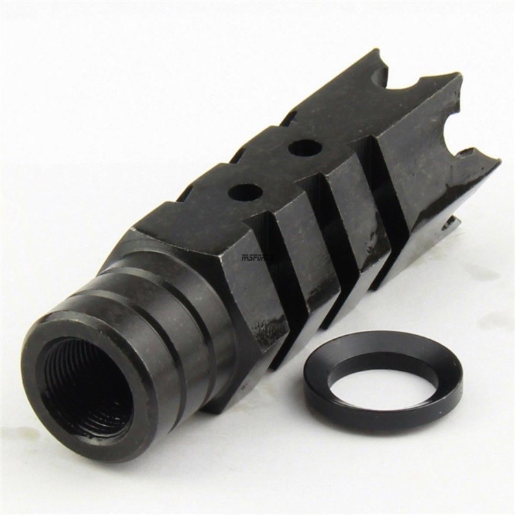 Flash Hider 1/2X28 Pistol Or Rifle .22 Or .223 -img-0