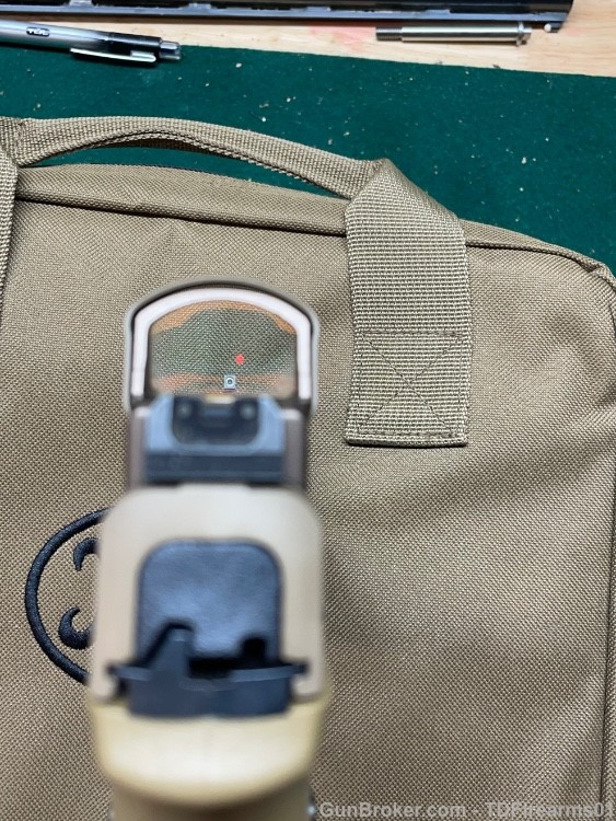FN 509 Compact tactical 9mm Full package Leupold Dot PMM muzzlebrake w/7mag-img-4