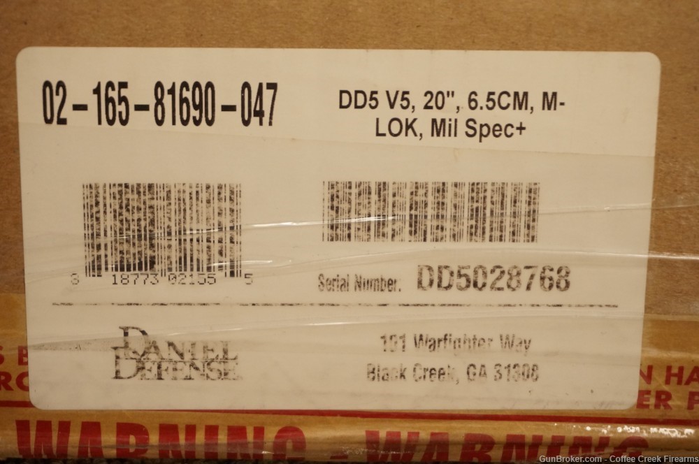 Daniel Defense DD5 V5 6.5 Creedmoor 20” Milspec SOCOM DD5V5 CM      -img-13