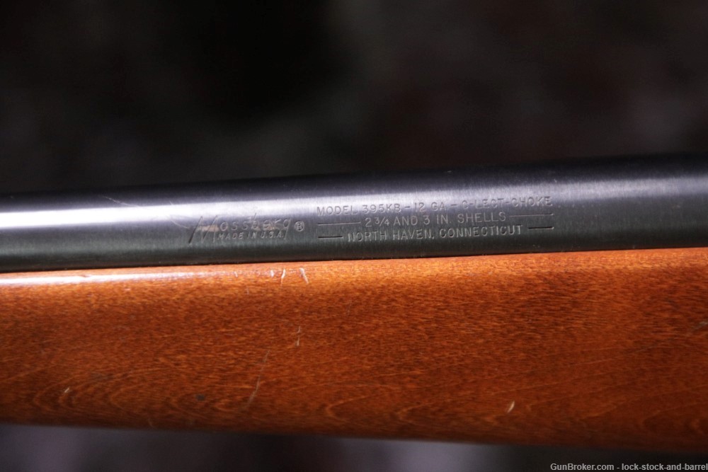 Mossberg Model 395KB 12 Gauge 28" Poly Choke Bolt Action Shotgun-img-21