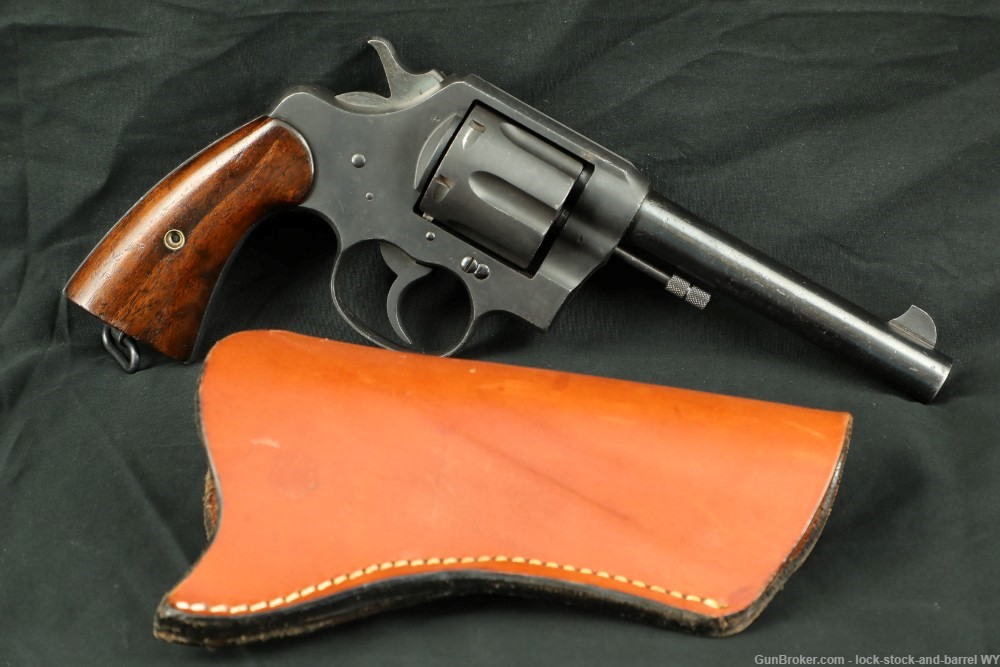 Colt British Empire New Service .455 Eley Double Action Revolver, 1915 C&R-img-2
